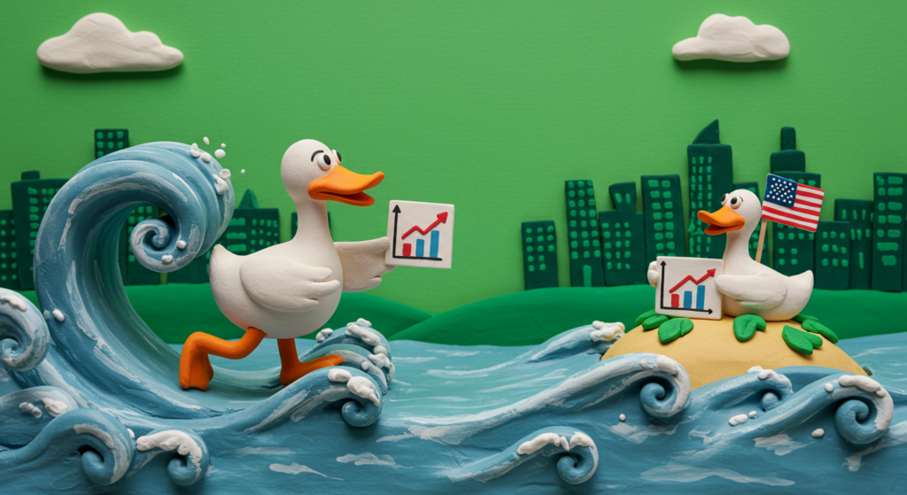 Resilient US Data, Tech Gains Offset Trade Tension Volatility